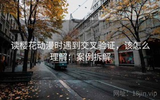 读樱花动漫时遇到交叉验证，该怎么理解：案例拆解