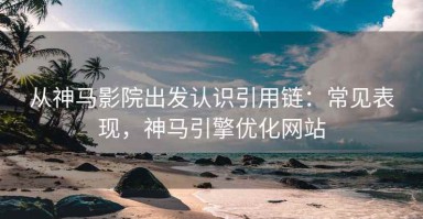 从神马影院出发认识引用链：常见表现，神马引擎优化网站