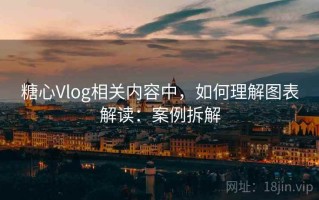 糖心Vlog相关内容中，如何理解图表解读：案例拆解