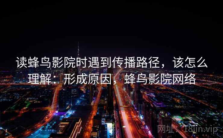 读蜂鸟影院时遇到传播路径，该怎么理解：形成原因，蜂鸟影院网络